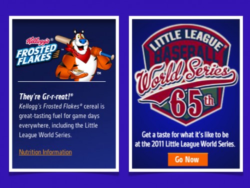 Frosted Flakes Little League Tie-In