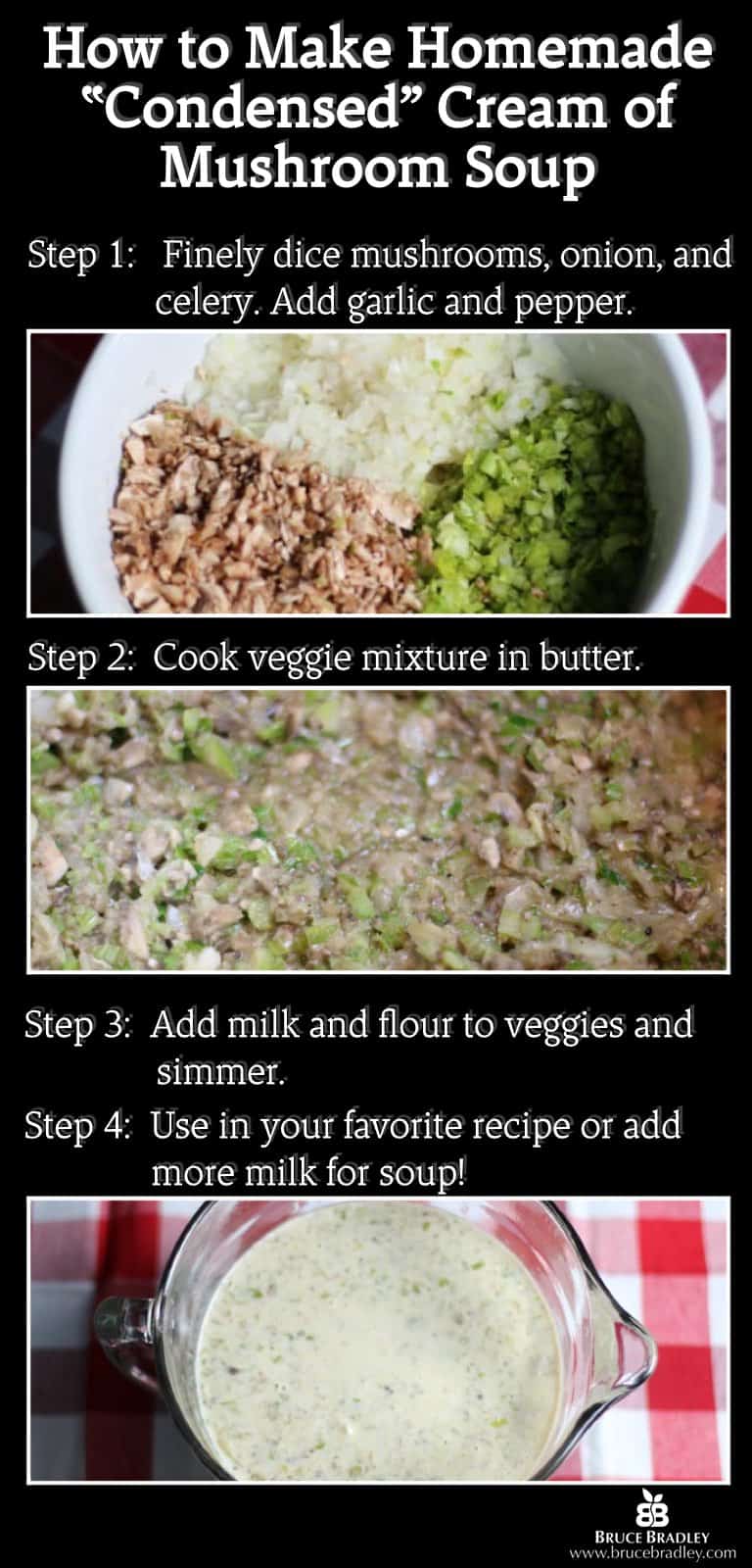 How To Make Homemade Cream Of Mushroom Condensed Soup
