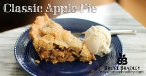 Bruce Bradley's Classic Apple Pie with a Whole Wheat Crust