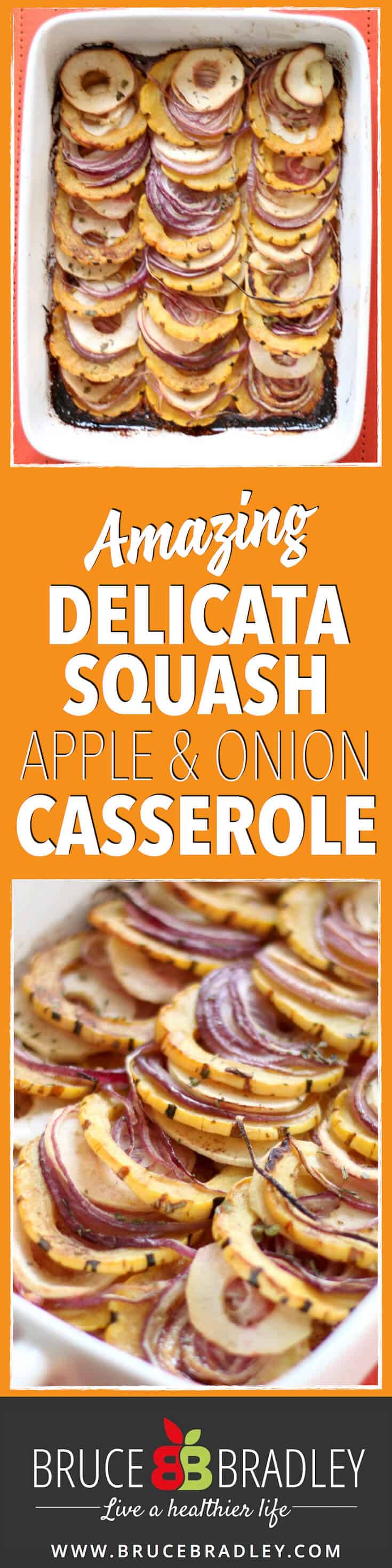 Replace Your Sugary Sweet Potato Casserole With A New Squash Side Dish That'S An Easy, Delicious Addition For Your Thanksgiving! This Amazing Delicata Squash Tian With Apples And Onions Is Sure To Become A Holiday Favorite!