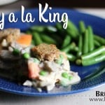 Turkey A La King Is A Post-Thanksgiving, Turkey Leftovers Favorite In Our House!