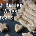 Peanut Butter Whole Wheat Dog Treats Are A Perfect Way To Give A Gift To Your Friends Or Family Members With Dogs!