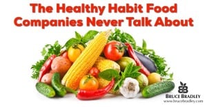 Why do food companies ignore real vegetables in their healthy diet advice?