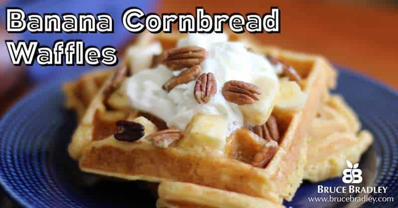 Banana Cornbread Delight Whole Grain Waffles Are A Truly Delicious Way To Treat Your Family To An Amazing Breakfast Made With Real Ingredients!
