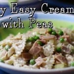 Looking For A Quick Meal That Can Replace Those Boxes Of Mac And Cheese? Simply Easy Creamy Pasta With Peas Is Super Quick, Easy Enough For The Kids To Help Make, And It Uses Only Real Ingredients. It'S Also Really Flexible So You Can Customize It To Your Tastes Or What You'Ve Got On Hand.