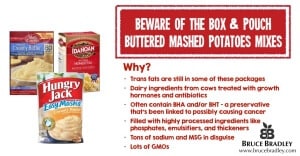 Boxed Potatoes Like To Pretend They'Re Like Homemade, But One Quick Look At Their Ingredients Tells A Totally Different Story.