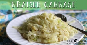 This braised cabbage recipe is so delicious, you're going to want to make a meal out of it!