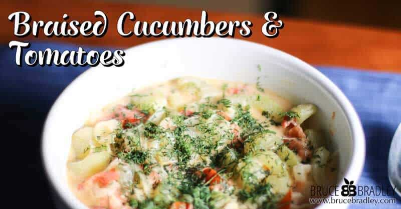Cucumbers and tomatoes can make a whole lot more than a nice salad! Check this delicious recipe out!