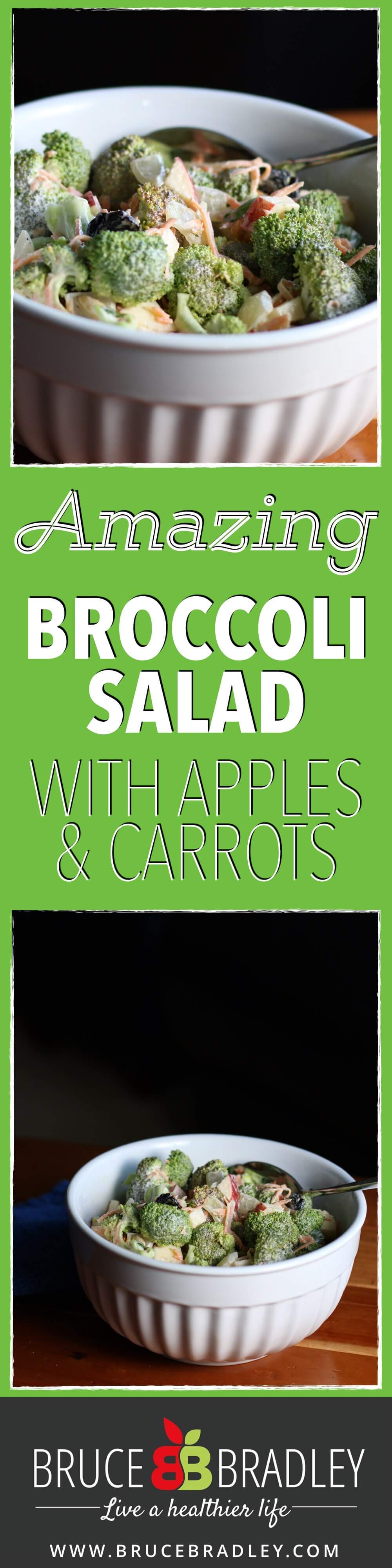 Bruce Bradley'S Broccoli Salad Is Perfect As A Main Dish Or Side, And Comes Together In Minutes! It'S A Great Way To Get Your Family Eating More Veggies And Fruit!