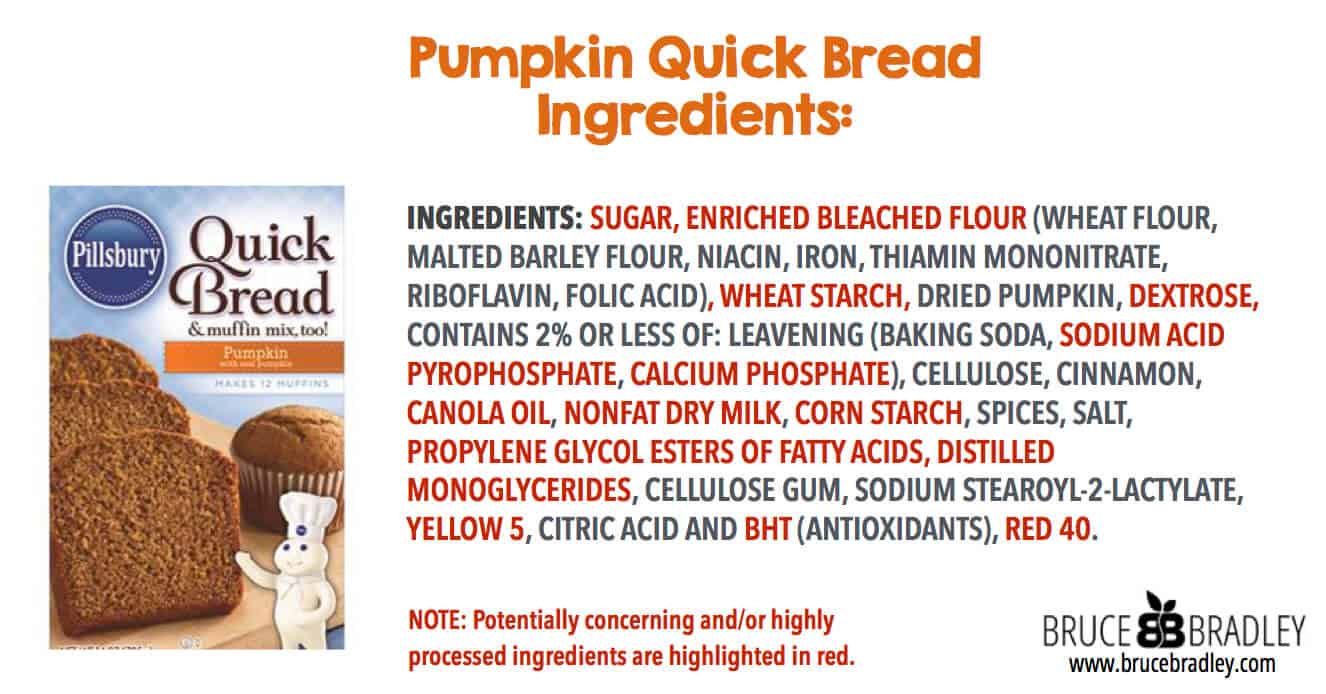 Boxed Pumpkin Quick Breads May Be A Little More Convenient, But They Come With A Whole Host Of Highly Processed Ingredients And Additives.