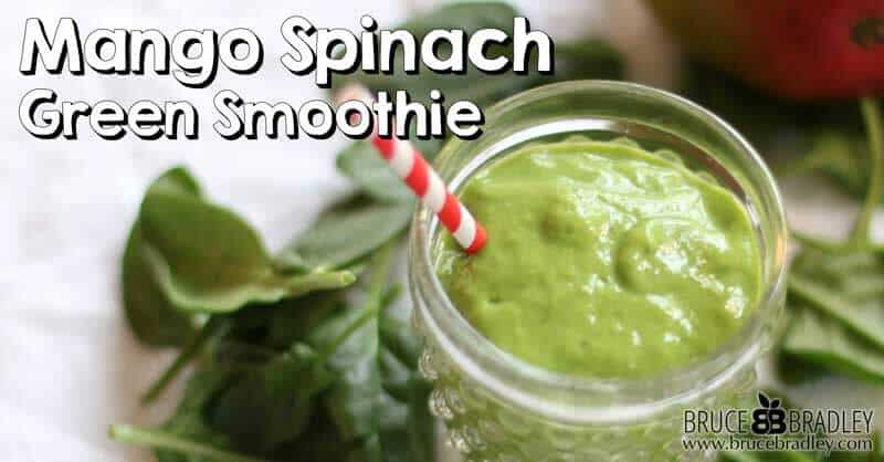Get More Leafy Greens In Your Diet With This Delicious And Nutritious Mango Spinach Green Smoothie