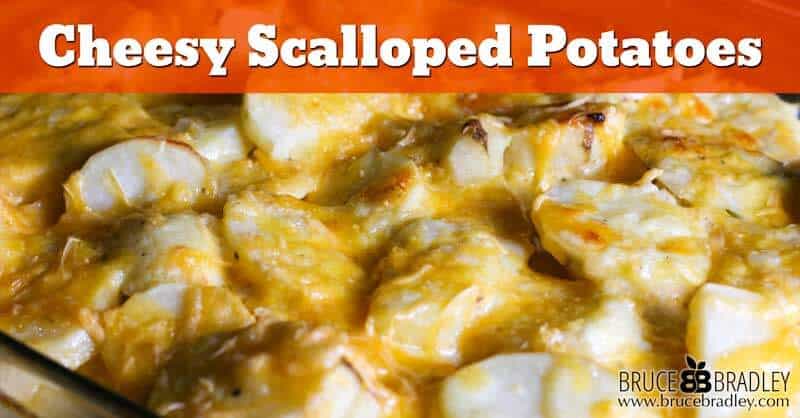 These Homemade Scalloped Potatoes Are Made With A Delicious Cream Sauce And Lots Of Cheese—Perfect For A Holiday Dinner Or For Entertaining!