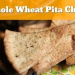 These Homemade Whole Wheat Pita Chips Are A Tasty, Easy Substitute For Highly Processed, Store-Bought Crackers!