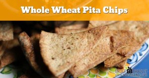 These homemade whole wheat pita chips are a tasty, easy substitute for highly processed, store-bought crackers!