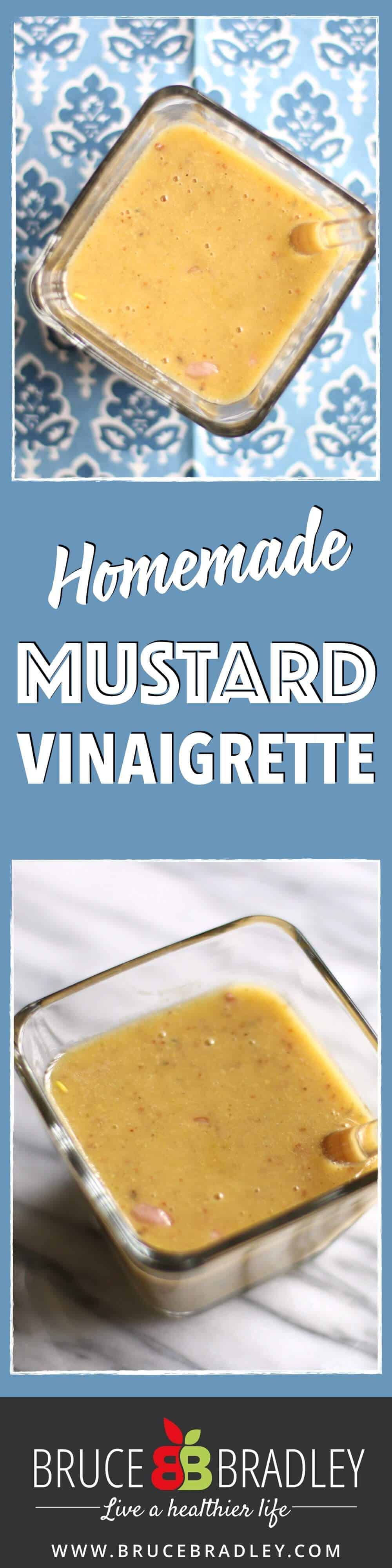 Looking For A New Salad Dressing? This Mustard Vinaigrette Is A Delicious Dressing That Packs A Flavorful Punch On Any Salad!