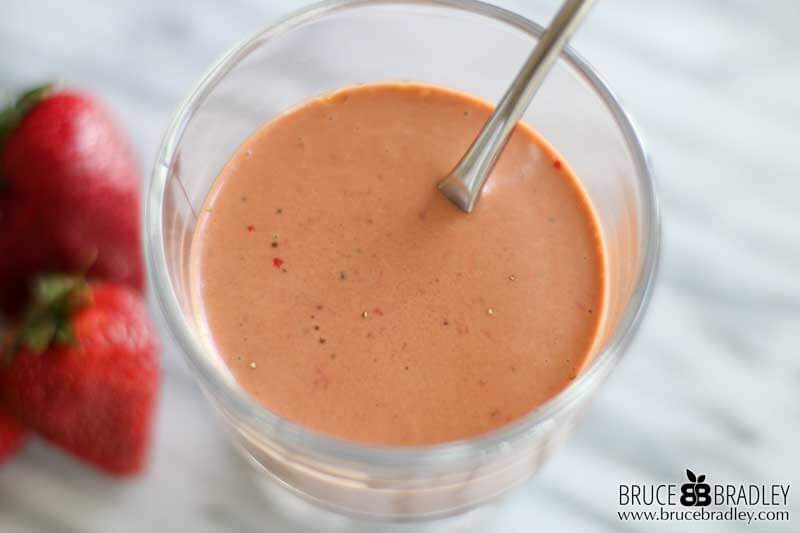 My Strawberry Balsamic Vinaigrette Salad Dressing Is Made With Fresh Or Frozen Strawberries And Turns Your Salad From Ordinary To Extraordinary In A Flash!