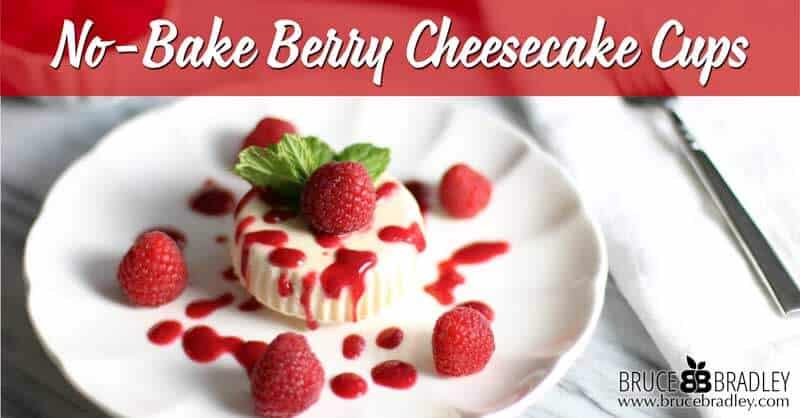 These easy, No-bake Cheesecake Cups with Berries are a deliciously cool way to get all the taste of cheesecake with none of the fuss!