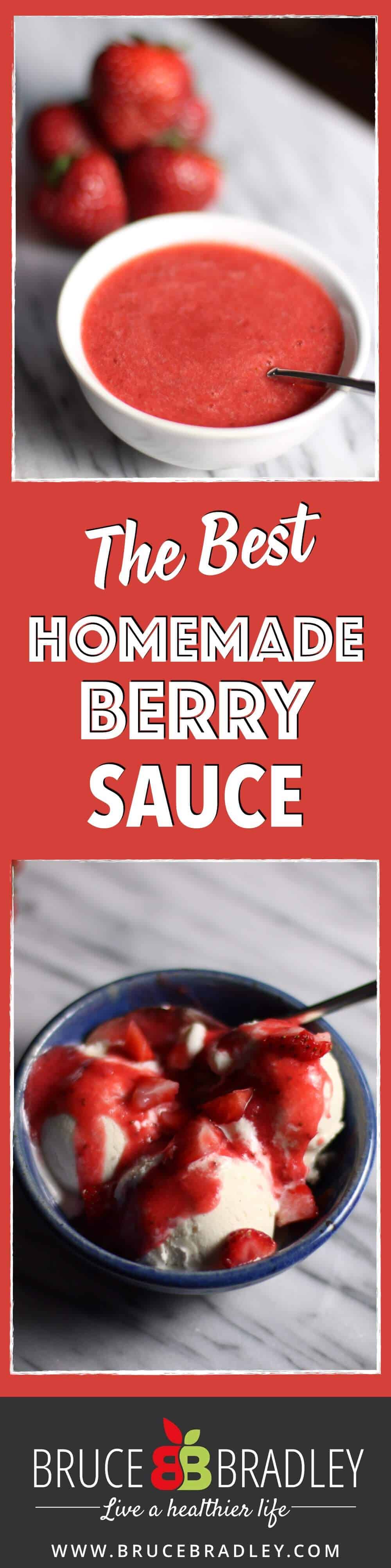 Our Homemade Berry Sauce Is Made With Just 2 Ingredients And It'S A Great Way To Add Lots Of Flavor To Yogurt, Desserts, Pancakes, Or Waffles!