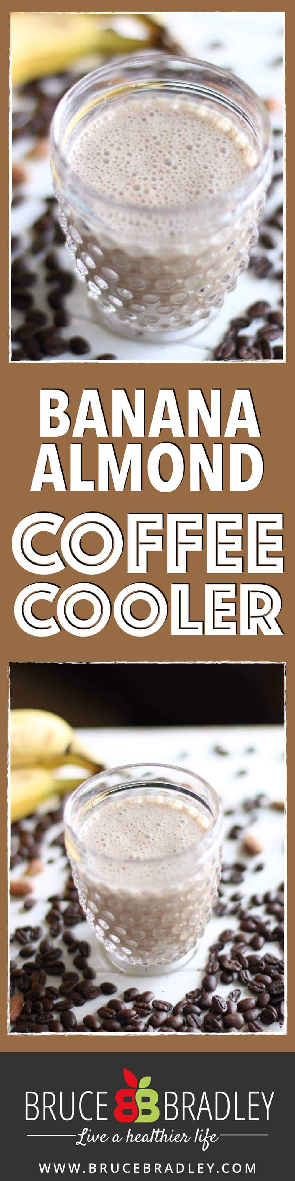 This Banana Almond Coffee Cooler Is The Perfect Summer Drink To Cool You Down, And It'S Made With Real Ingredients And No Added Sugars!