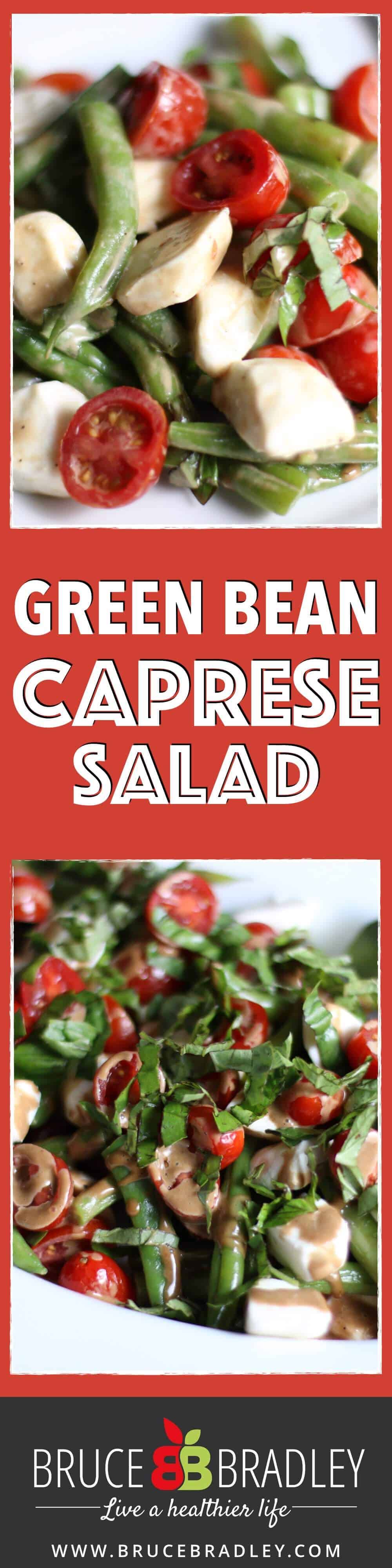 Green Bean Caprese Salad Is A Fantastic Hot Or Cold Salad Made With Green Beans, Tomatoes, Fresh Mozzarella, Basil, And A Creamy Balsamic Vinaigrette!