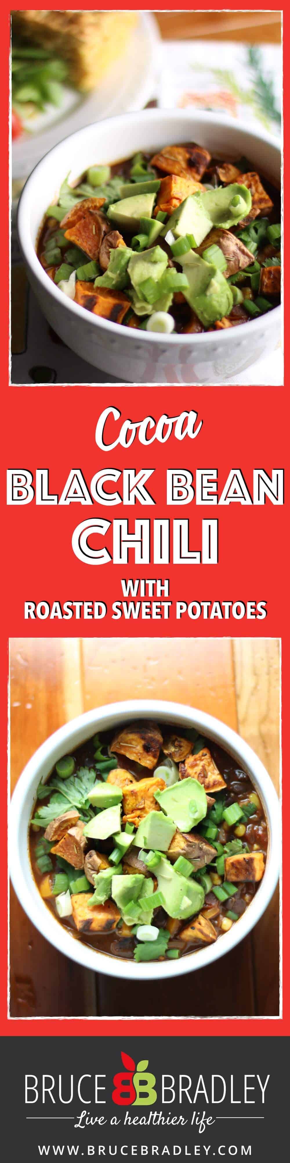 This Cocoa Black Bean Chili Recipe Is Super Easy And Made With Black Beans, Cocoa, And Sweet Potatoes. Seriously, It'S So Delicious And Hearty Nobody Will Know It'S Vegan!