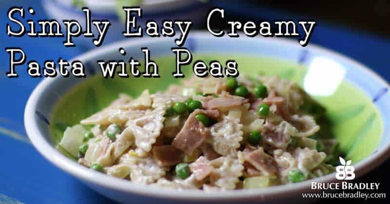 Looking for a quick meal that can replace those boxes of mac and cheese? Simply Easy Creamy Pasta with Peas is super quick, easy enough for the kids to help make, and it uses only REAL ingredients. It's also really flexible so you can customize it to your tastes or what you've got on hand.