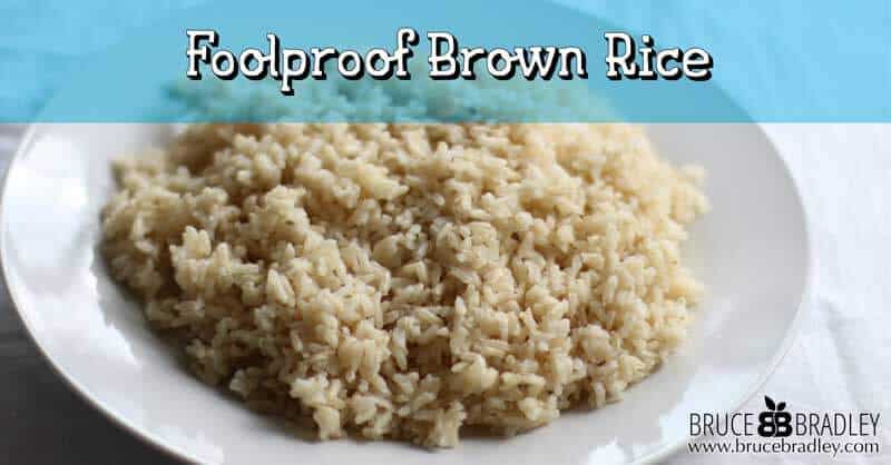 Tired of mushy brown rice? Here's the perfect, foolproof recipe for firm, delicious brown rice!