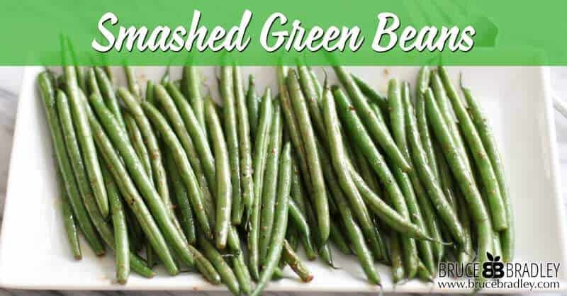 A delicious twist on stir-fried green beans made with a little garlic, oil, and red wine vinaigrette dressing. Can you say yum!